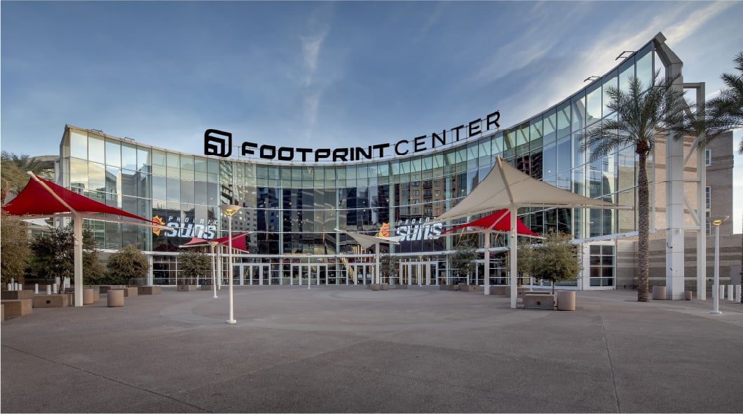 Footprint Center Front